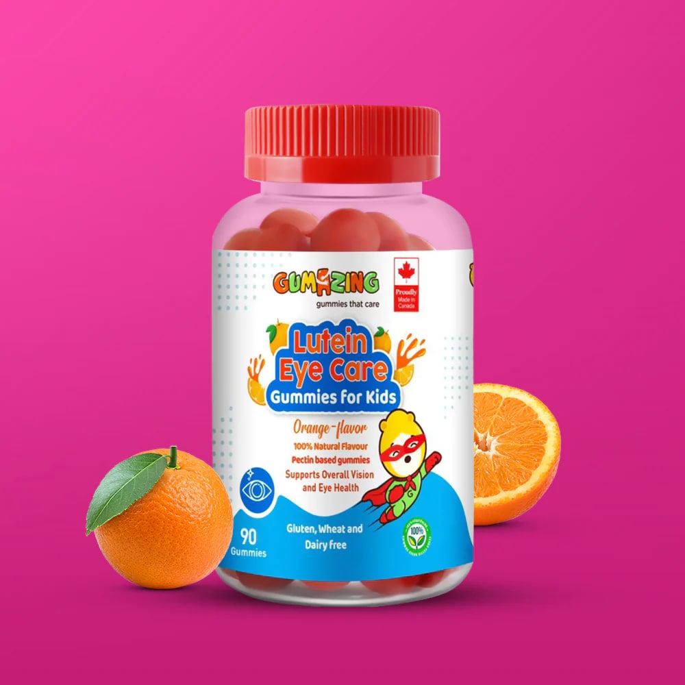 Gumazing Kid’s Lutein Gummies for Vision and Ocular Health 90c